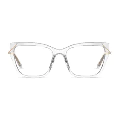 Rectangle Clear Eyeglasses