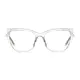 Rectangle Clear Eyeglasses
