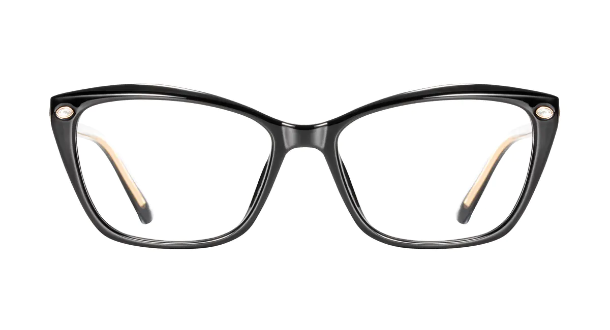 Cat-eye Black Eyeglasses