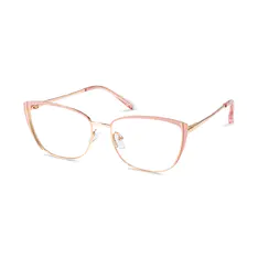 Cat-eye Pink/Gold Eyeglasses