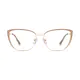 Cat-eye Brown/Gold Eyeglasses