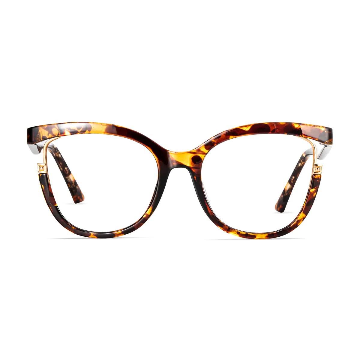 Oval Tortoiseshell Eyeglasses