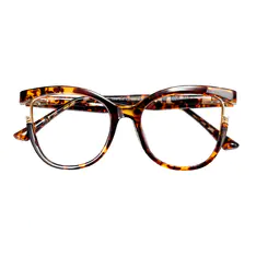 Oval Tortoiseshell Eyeglasses