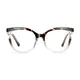 Oval Tortoiseshell/Black Eyeglasses