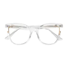 Oval Clear Eyeglasses