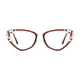 Geometric Brown/Tortoiseshell Eyeglasses