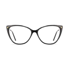 Cat-eye Black Eyeglasses