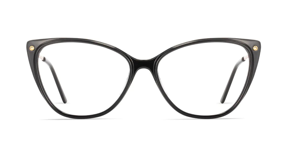 Cat-eye Black Eyeglasses