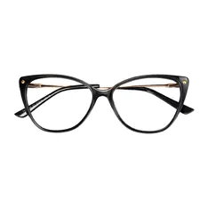 Cat-eye Black Eyeglasses