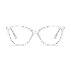 Cat-eye Clear Eyeglasses