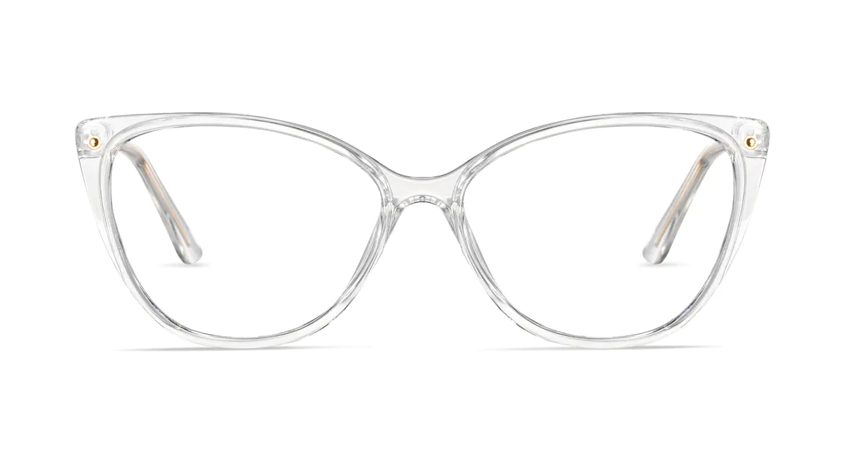 Cat-eye Clear Eyeglasses