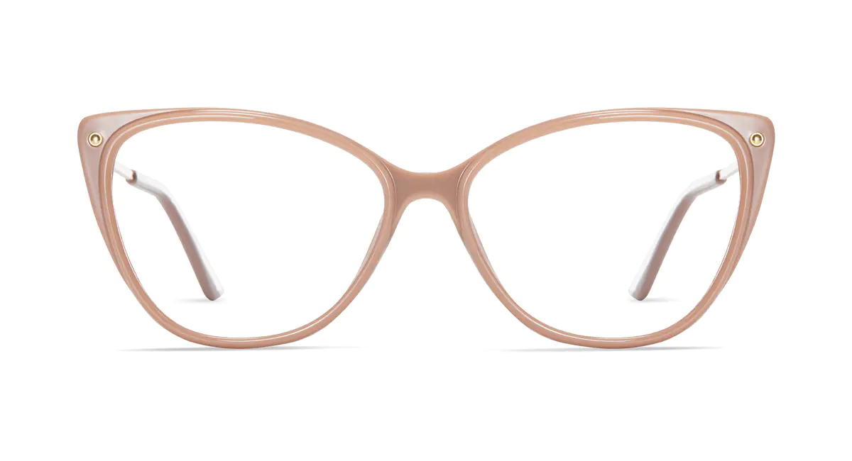 Cat-eye Pink Eyeglasses