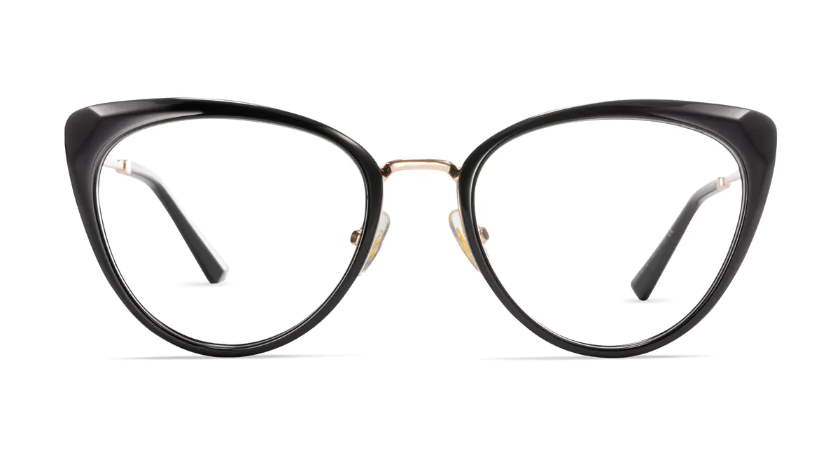 Cat-eye Black Eyeglasses