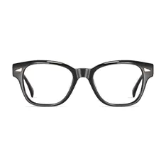 Oval Black Eyeglasses