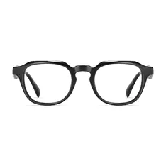 Square Black Eyeglasses