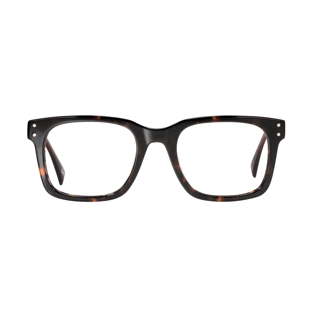Square Tortoiseshell Eyeglasses
