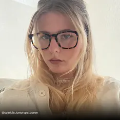 Rectangle Tortoiseshell Eyeglasses