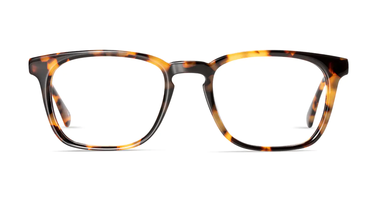 Rectangle Tortoiseshell Eyeglasses
