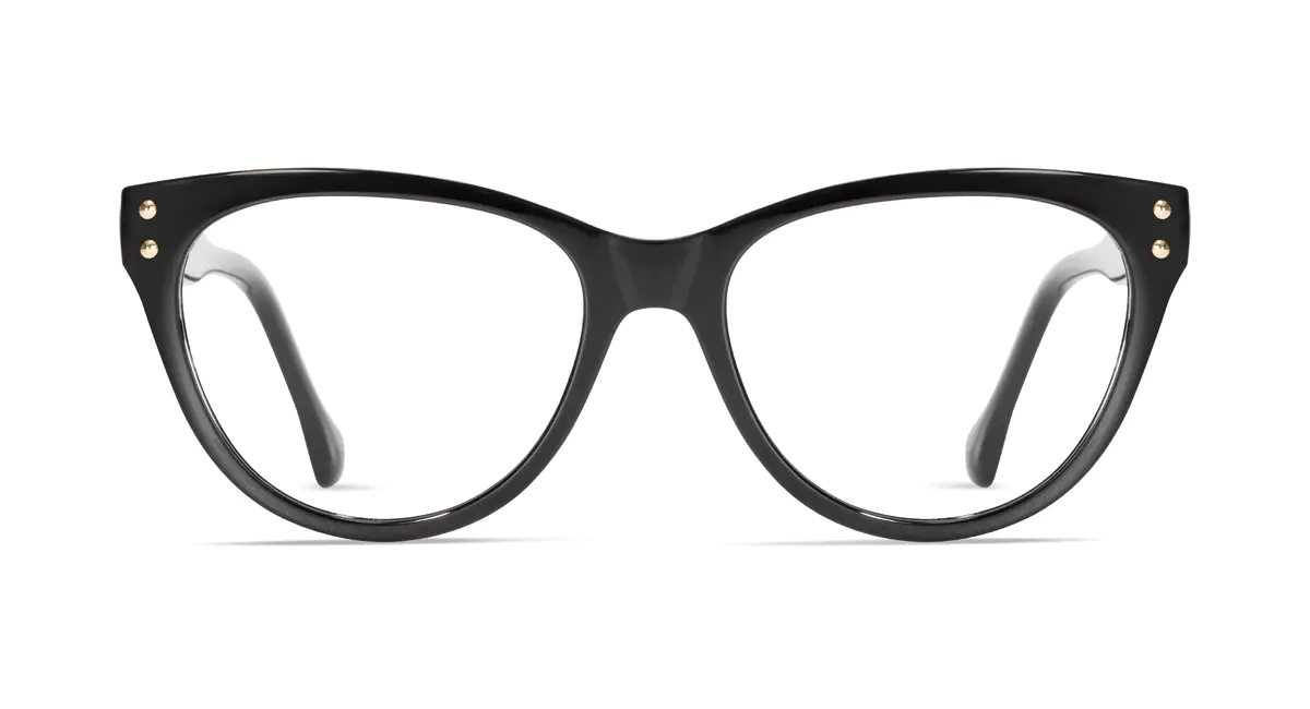 Cat-eye Black Eyeglasses