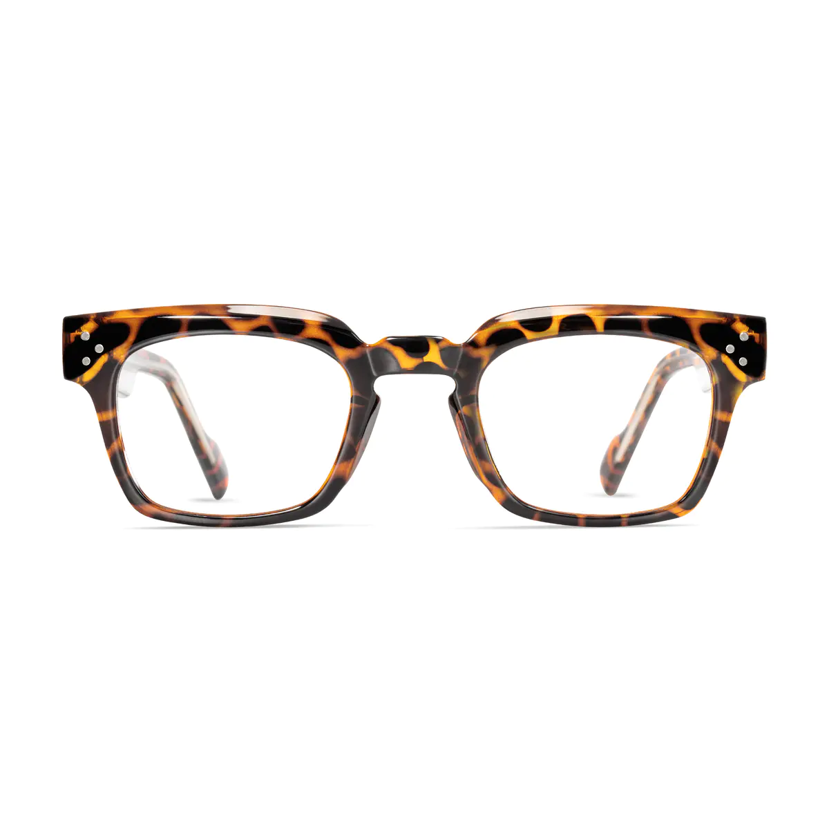 Rectangle Tortoiseshell Eyeglasses