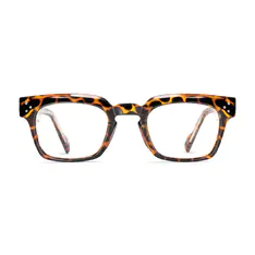 Rectangle Tortoiseshell Eyeglasses