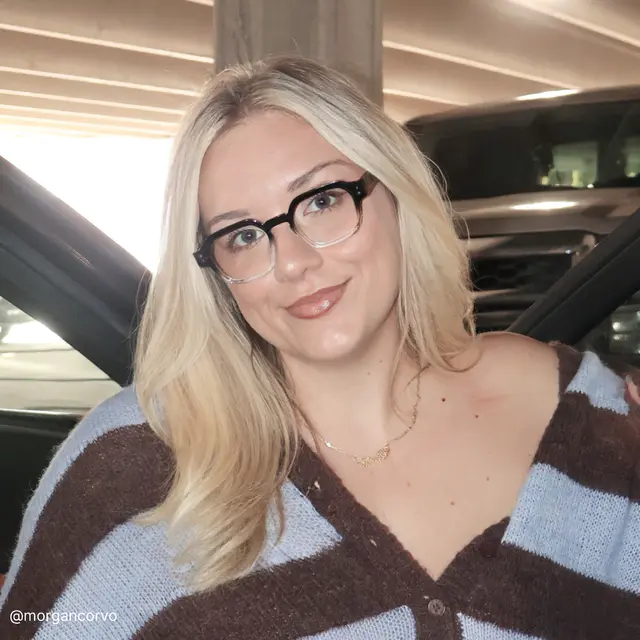 Square Black/Clear Eyeglasses