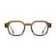 Square Brown Eyeglasses