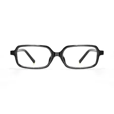 Rectangle Black Eyeglasses