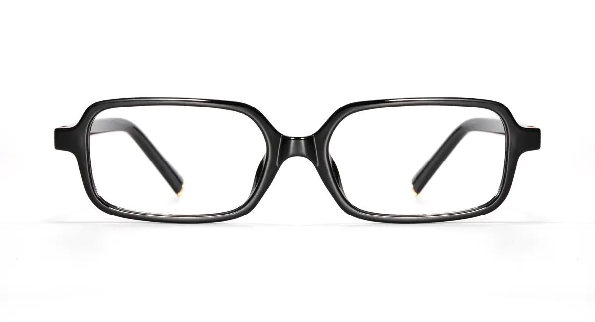 Rectangle Black Eyeglasses