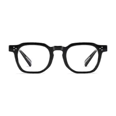 Oval Black Eyeglasses