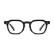 Oval Black Eyeglasses