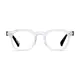 Oval Clear Eyeglasses