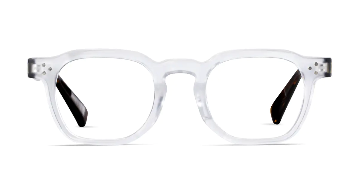 Oval Clear Eyeglasses