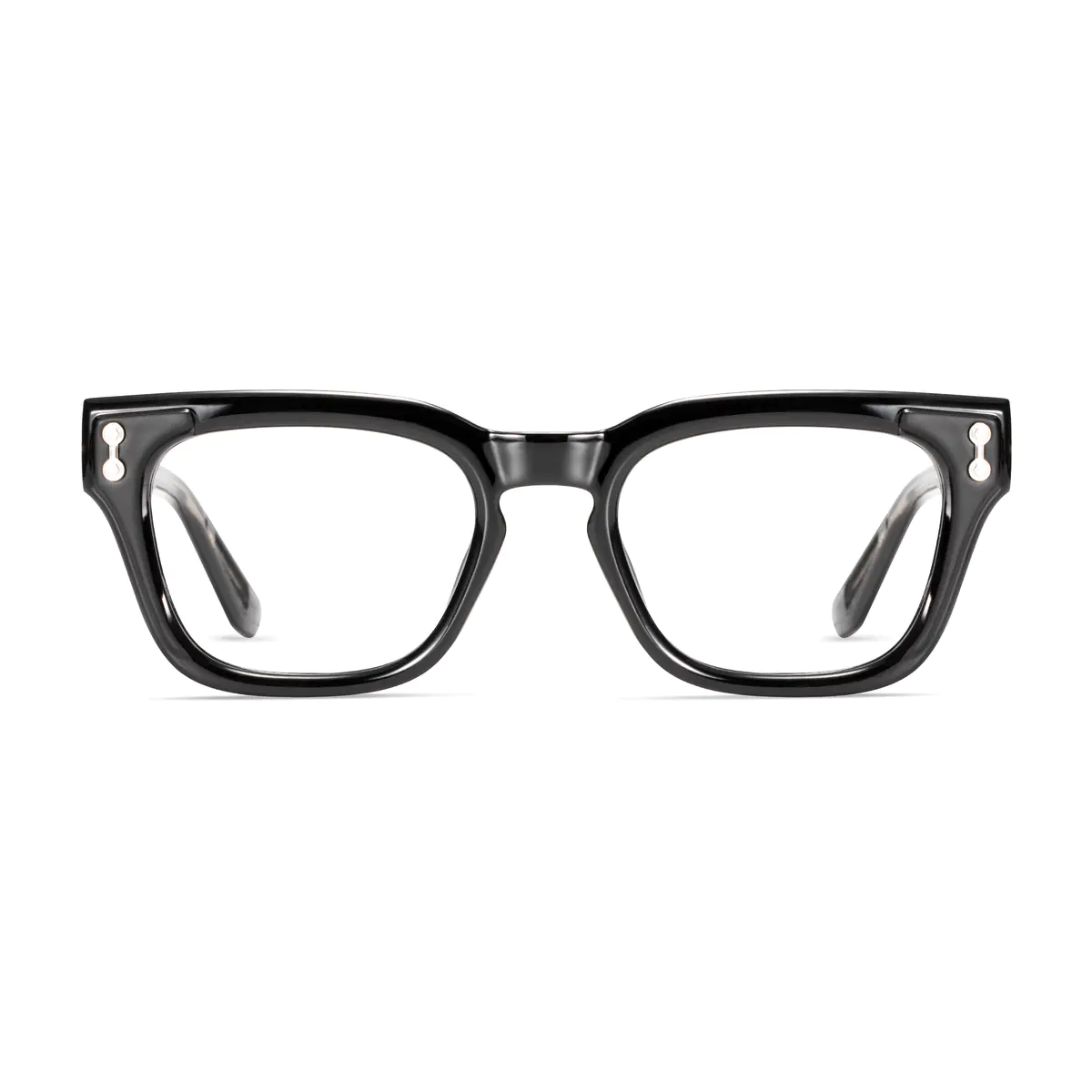 Rectangle Black Eyeglasses