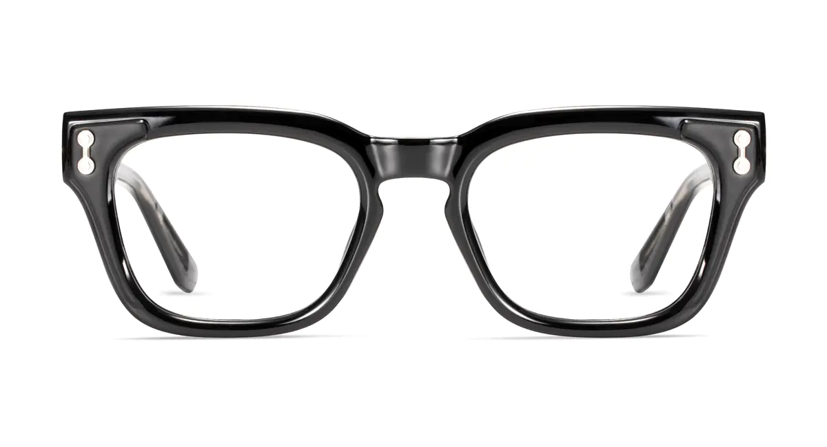 Rectangle Black Eyeglasses