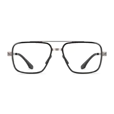 Aviator Black Eyeglasses
