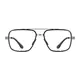 Aviator Black Eyeglasses