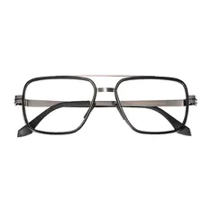 Aviator Black Eyeglasses