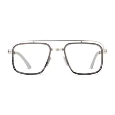 Aviator Silver Eyeglasses