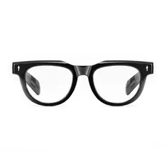 Oval Black Eyeglasses