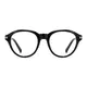 Oval Black Eyeglasses