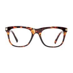 Rectangle Tortoiseshell Eyeglasses