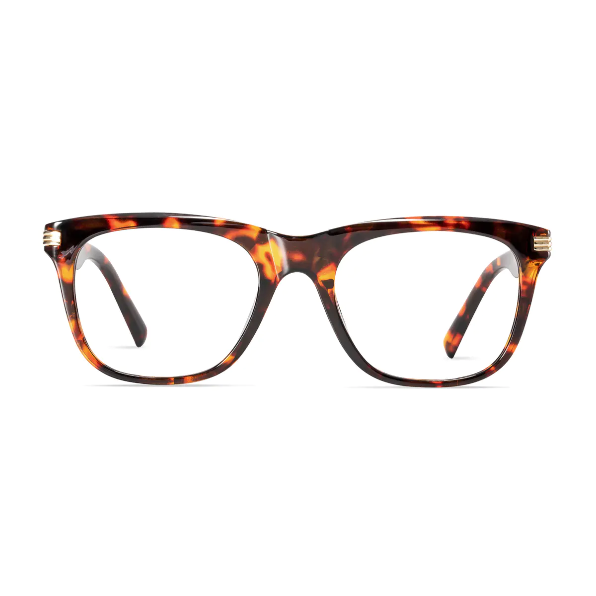 Rectangle Tortoiseshell Eyeglasses