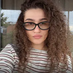 Oval Black Eyeglasses