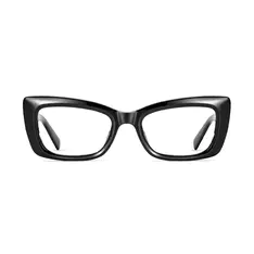 Cat-eye Black Eyeglasses