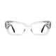Rectangle Clear Eyeglasses