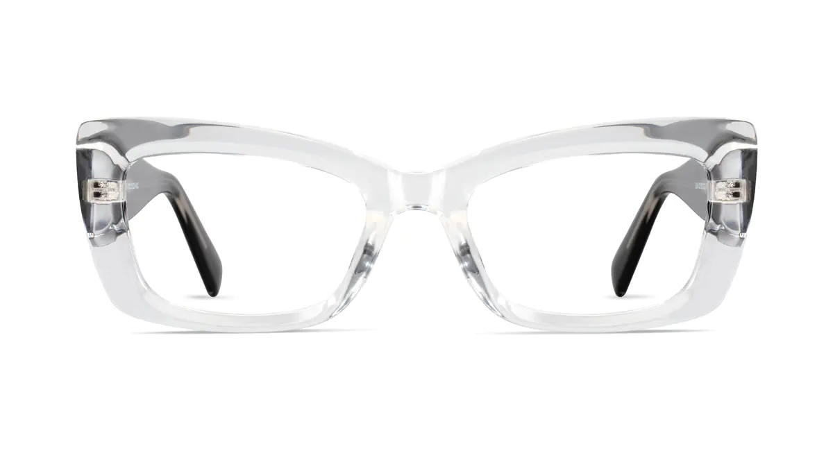 Cat-eye Clear Eyeglasses