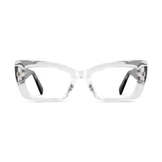 Cat-eye Clear Eyeglasses