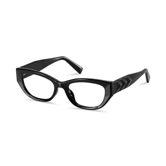 Rectangle Black Eyeglasses