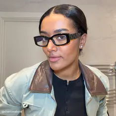 Rectangle Black Eyeglasses